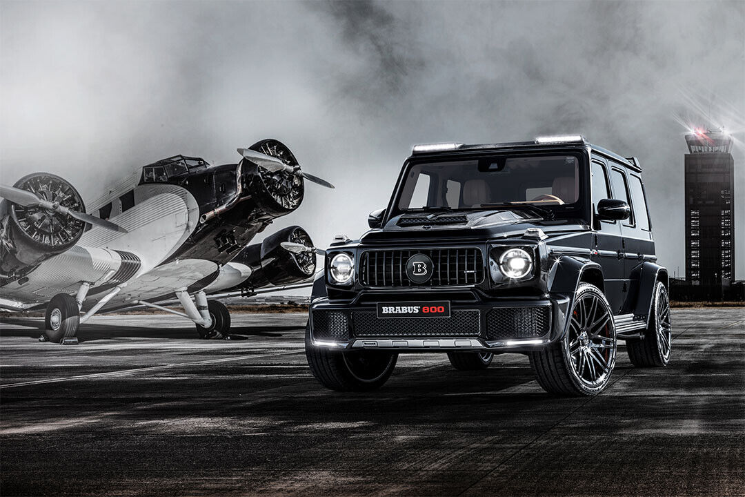Brabus 800 Widestar Mercedes Amg G63 Sports Car Poster Wall Art Print Home Wall Decor - xonomax