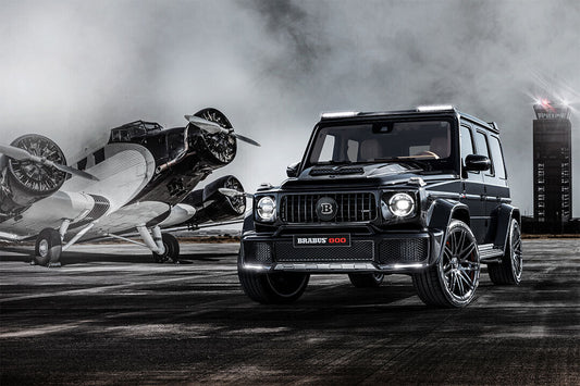 Brabus 800 Widestar Mercedes Amg G63 Sports Car Poster Wall Art Print Home Wall Decor - xonomax
