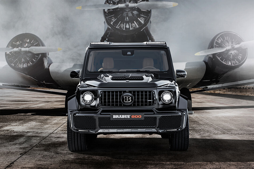 Brabus 800 Widestar Mercedes Amg G63 Sports Car Poster Wall Art Print Home Wall Decor - xonomax