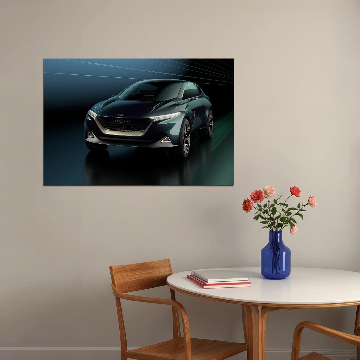 Lagonda All Terrain Concept Sports Car Luxury Poster Wall Art Print Home Wall Decor - xonomax