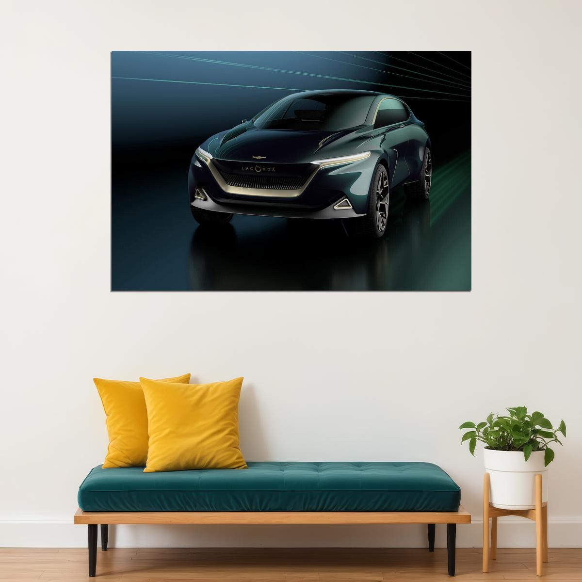 Lagonda All Terrain Concept Sports Car Luxury Poster Wall Art Print Home Wall Decor - xonomax