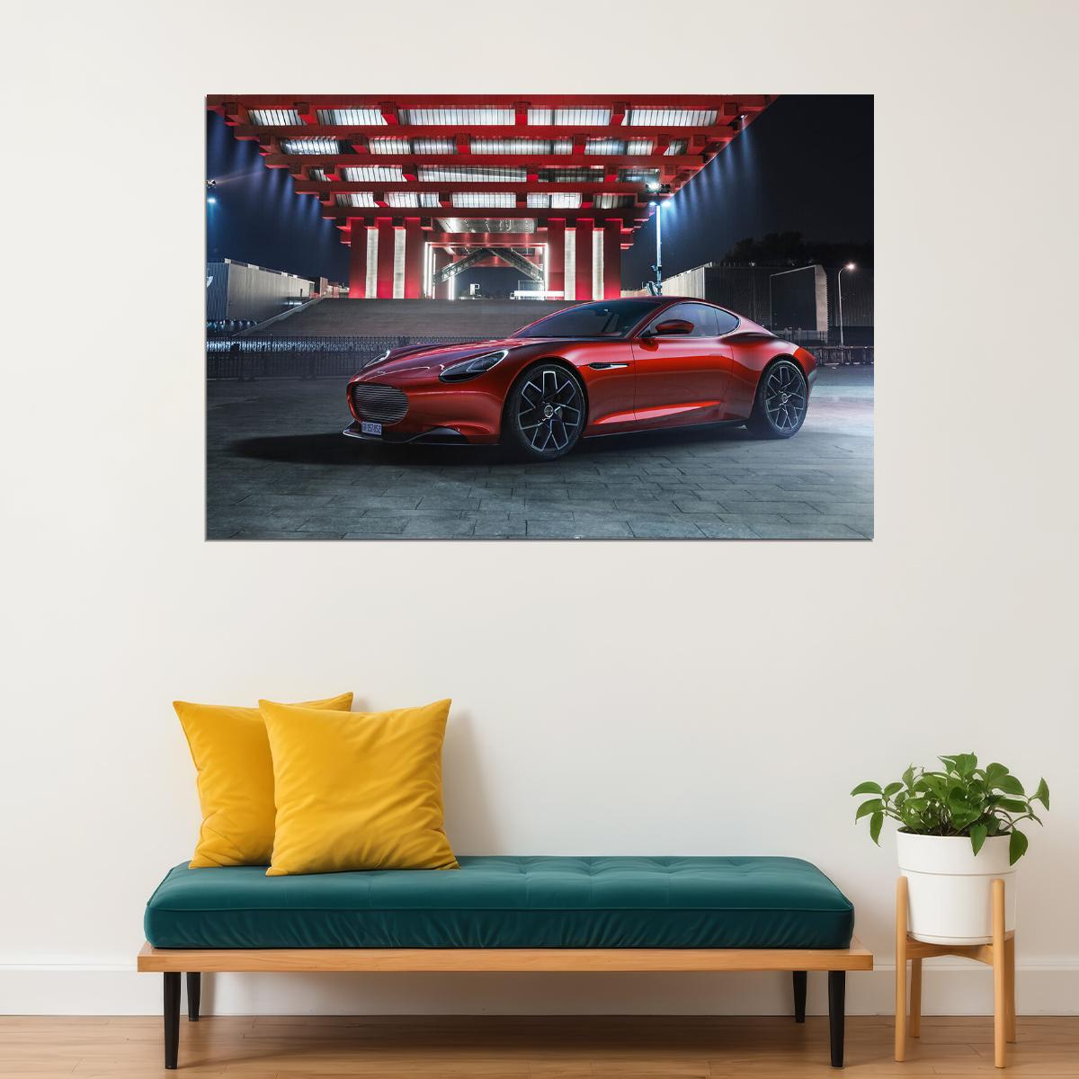 Piech Mark Zero Luxury Car Sports Car Auto Poster Wall Art Print Home Wall Decor - xonomax