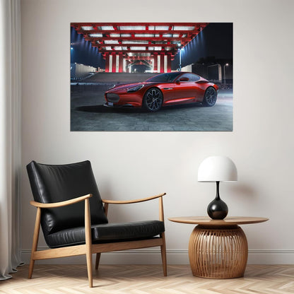 Piech Mark Zero Luxury Car Sports Car Auto Poster Wall Art Print Home Wall Decor - xonomax