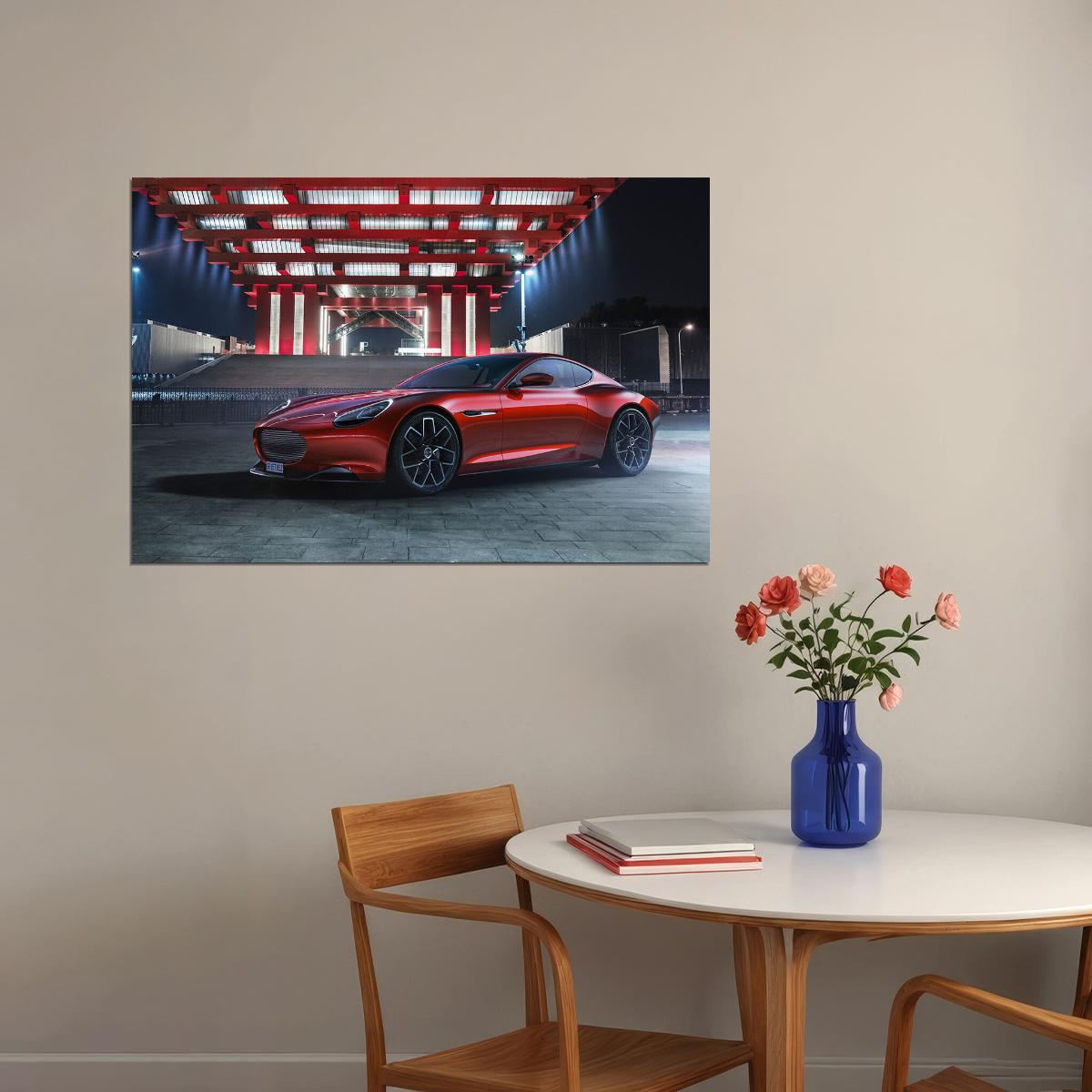 Piech Mark Zero Luxury Car Sports Car Auto Poster Wall Art Print Home Wall Decor - xonomax