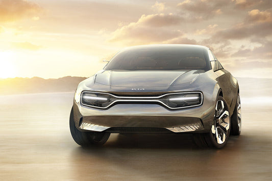 Imagine By Kia Concept Electric Car Sports Car Poster Wall Art Print Home Wall Decor - xonomax