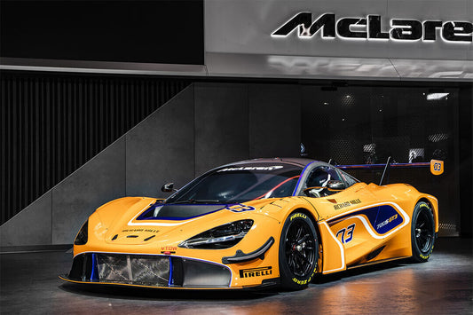Mclaren 720s Gt3 Sports Car Expensive Car Poster Wall Art Print Home Wall Decor - xonomax