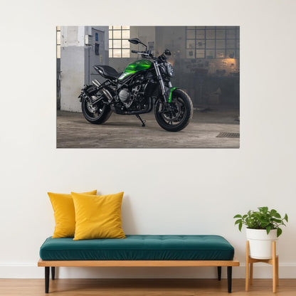 Benelli 752s Motorcycle Enthusiasts Design Poster Wall Art Print Home Wall Decor - xonomax