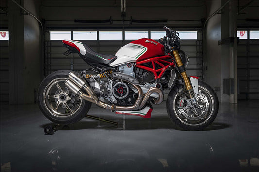 Ducati Monster 1200 Tricolore By Motovation Poster Wall Art Print Home Wall Decor - xonomax