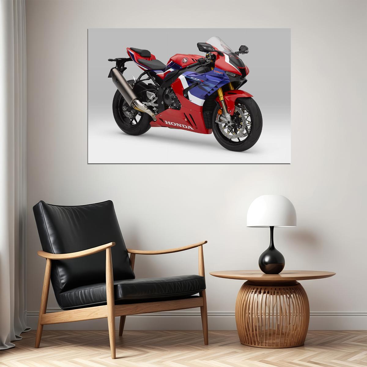Honda Cbr1000rr R Fireblade Sp Expensive Motorcycle Poster Wall Art Print Home Wall Decor - xonomax