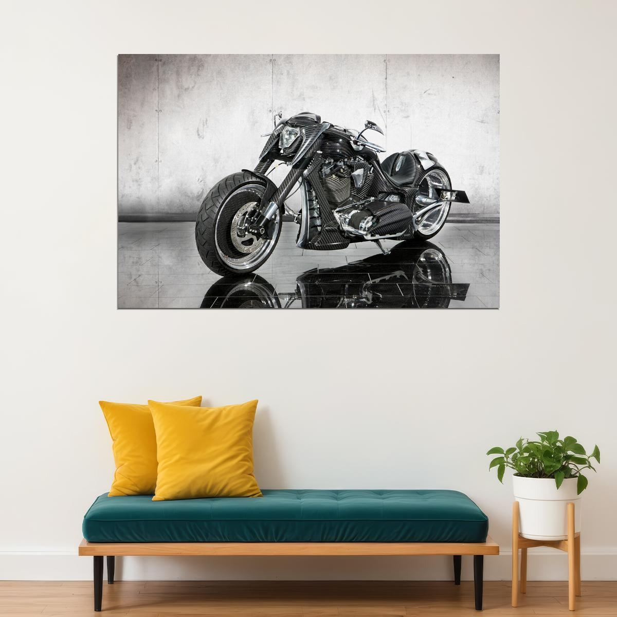 Mansory Zapico Expensive Motorcycle Speed Poster Wall Art Print Home Wall Decor - xonomax