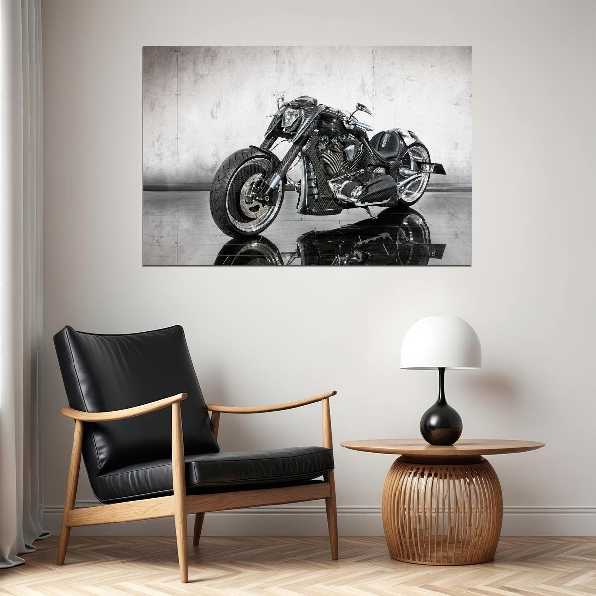 Mansory Zapico Expensive Motorcycle Speed Poster Wall Art Print Home Wall Decor - xonomax