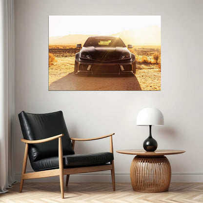 Ferrada Lw Matte Mercedes Racing Car Modified Car Poster Wall Art Print Home Wall Decor - xonomax