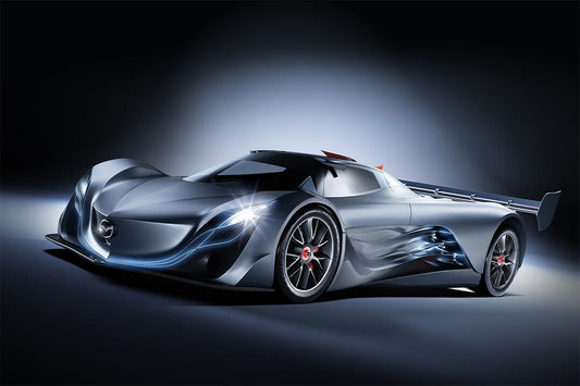 Mazda Furai Racing Car Expensive Car Design Poster Wall Art Print Home Wall Decor - xonomax