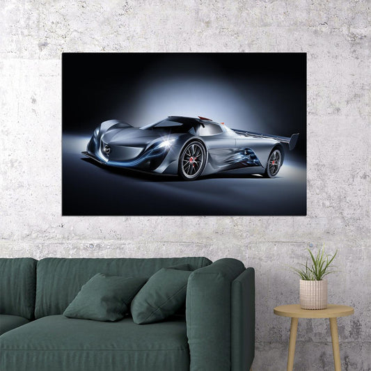 Mazda Furai Racing Car Expensive Car Design Poster Wall Art Print Home Wall Decor - xonomax