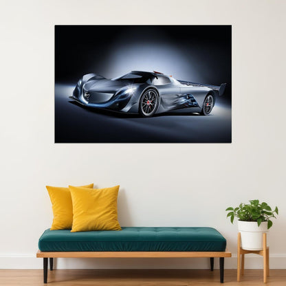 Mazda Furai Racing Car Expensive Car Design Poster Wall Art Print Home Wall Decor - xonomax