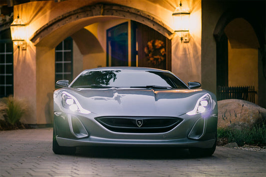 Rimac Concept One Racing Car Classic Car Poster Wall Art Print Home Wall Decor - xonomax