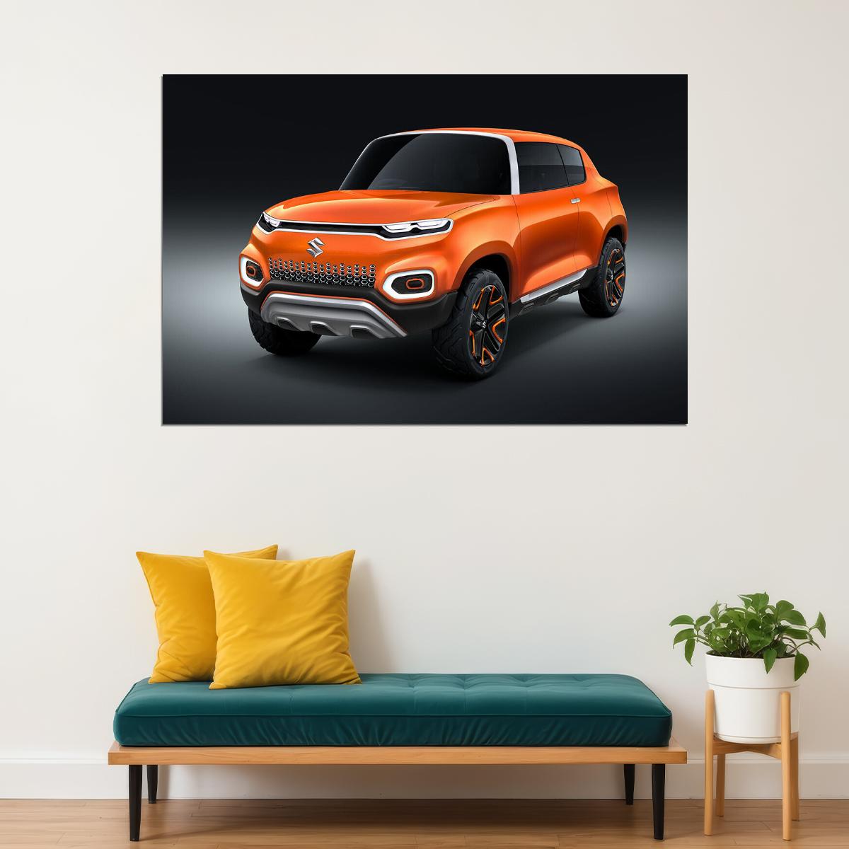 Maruti Suzuki Concept Future S 4k Auto Expo Poster Wall Art Print Home Wall Decor - xonomax