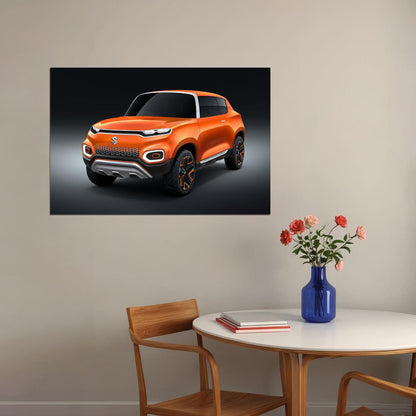 Maruti Suzuki Concept Future S 4k Auto Expo Poster Wall Art Print Home Wall Decor - xonomax