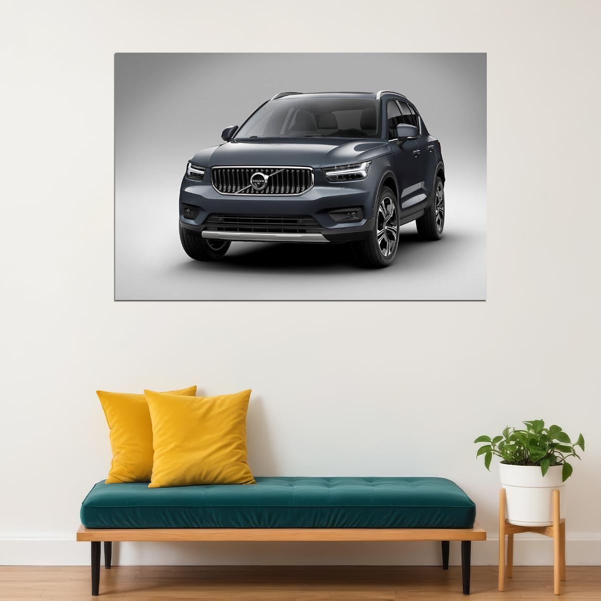 Volvo Xc40 T5 Inscription Suv Luxury Car Auto Poster Wall Art Print Home Wall Decor - xonomax