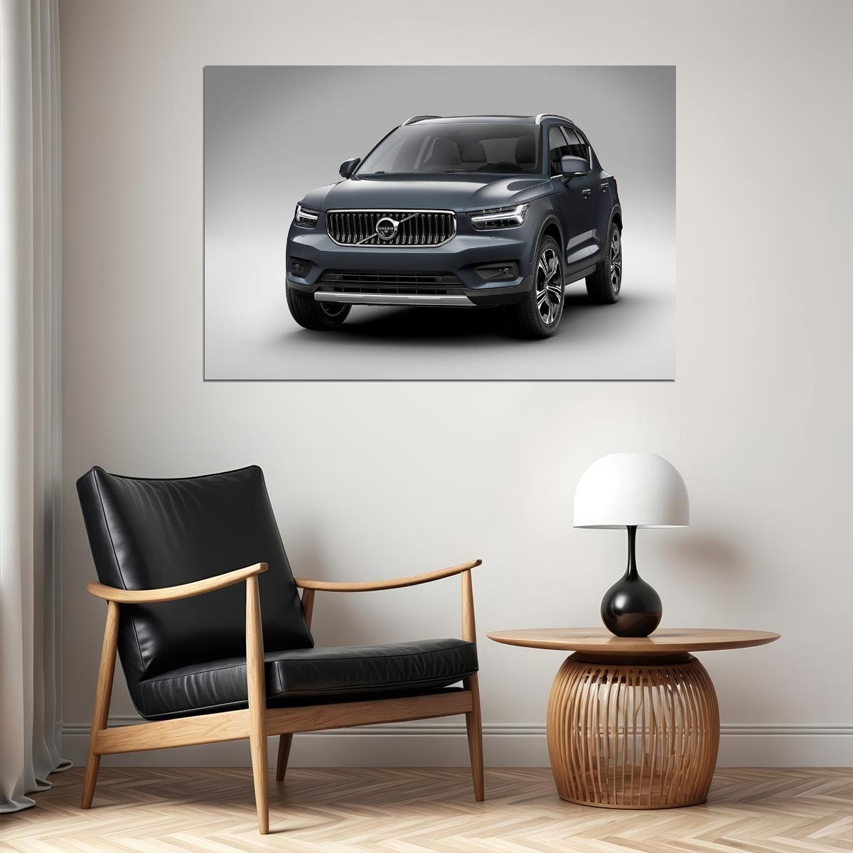 Volvo Xc40 T5 Inscription Suv Luxury Car Auto Poster Wall Art Print Home Wall Decor - xonomax