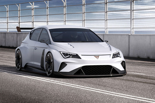 Cupra E Racer Sports Car Racing Car Auto Poster Wall Art Print Home Wall Decor - xonomax