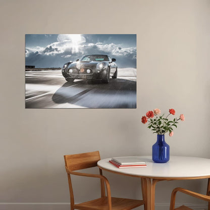 Speedback Gt Silverstone Edition Sports Car Poster Wall Art Print Home Wall Decor - xonomax