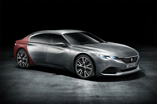 Peugeot Exalt Concept Sports Car Desing Car Poster Wall Art Print Home Wall Decor - xonomax
