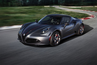 Alfa Romeo 4c Competizione Racing Car Desing Car Poster Wall Art Print Home Wall Decor - xonomax