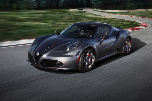 Alfa Romeo 4c Competizione Racing Car Desing Car Poster Wall Art Print Home Wall Decor - xonomax