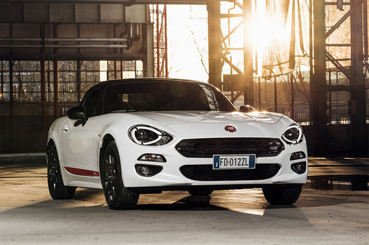 Fiat 124 Spider S Design Sports Car Auto Poster Wall Art Print Home Wall Decor - xonomax