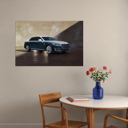 Genesis G90 Vanity Fair Special Edition Auto Poster Wall Art Print Home Wall Decor - xonomax