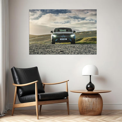 Mercedes Benz Cls 400 D 4matic Amg Line Poster Wall Art Print Home Wall Decor - xonomax