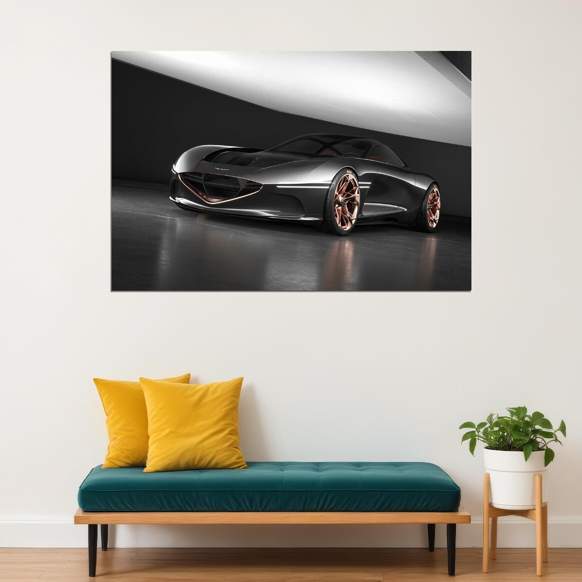 Genesis Essentia Concept Luxury Car Auto Poster Wall Art Print Home Wall Decor - xonomax