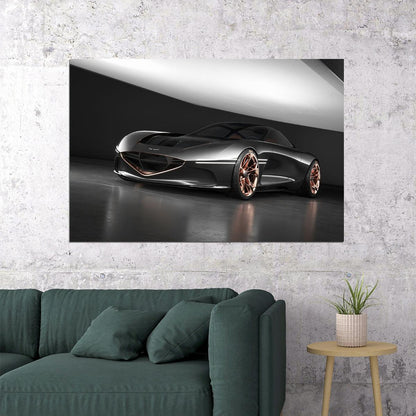 Genesis Essentia Concept Luxury Car Auto Poster Wall Art Print Home Wall Decor - xonomax