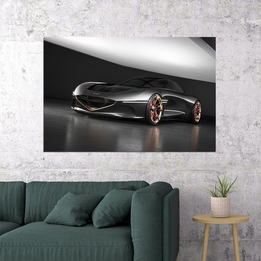 Genesis Essentia Concept Luxury Car Auto Poster Wall Art Print Home Wall Decor - xonomax