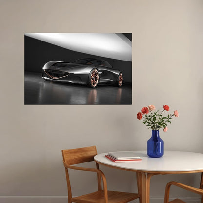 Genesis Essentia Concept Luxury Car Auto Poster Wall Art Print Home Wall Decor - xonomax
