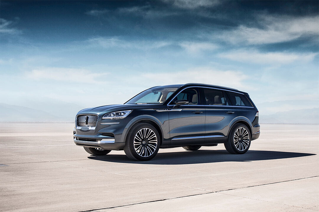 Lincoln Aviator Sports Car Luxury Car Auto Poster Wall Art Print Home Wall Decor - xonomax
