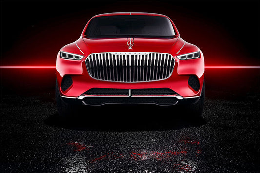 Vision Mercedes Maybach Ultimate Luxury Car Poster Wall Art Print Home Wall Decor - xonomax