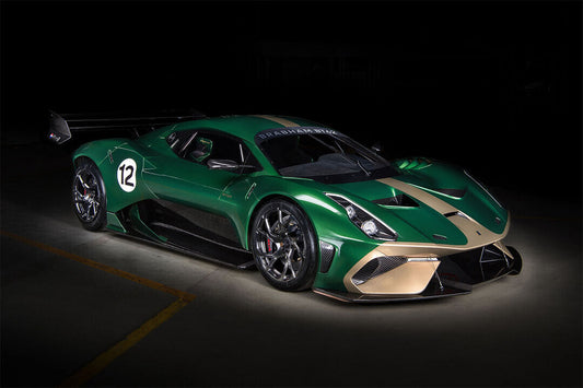 Brabham Bt62 Racing Car Classic Car Desing Poster Wall Art Print Home Wall Decor - xonomax