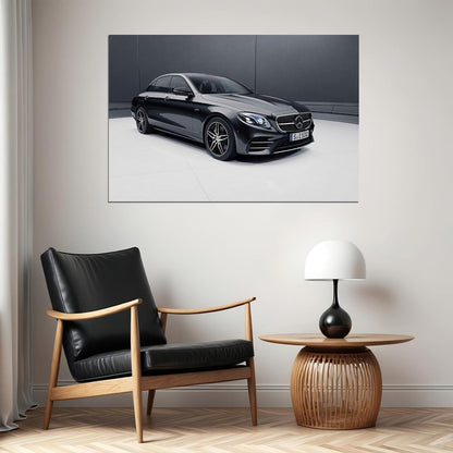Mercedes Amg E 53 4matic Sports Car Automotive Poster Wall Art Print Home Wall Decor - xonomax