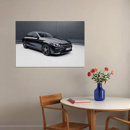 Mercedes Amg E 53 4matic Sports Car Automotive Poster Wall Art Print Home Wall Decor - xonomax