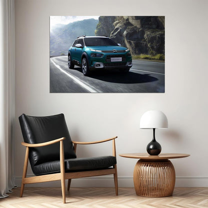 Citroen C4 Cactus Suv Sports Car Desing Poster Wall Art Print Home Wall Decor - xonomax