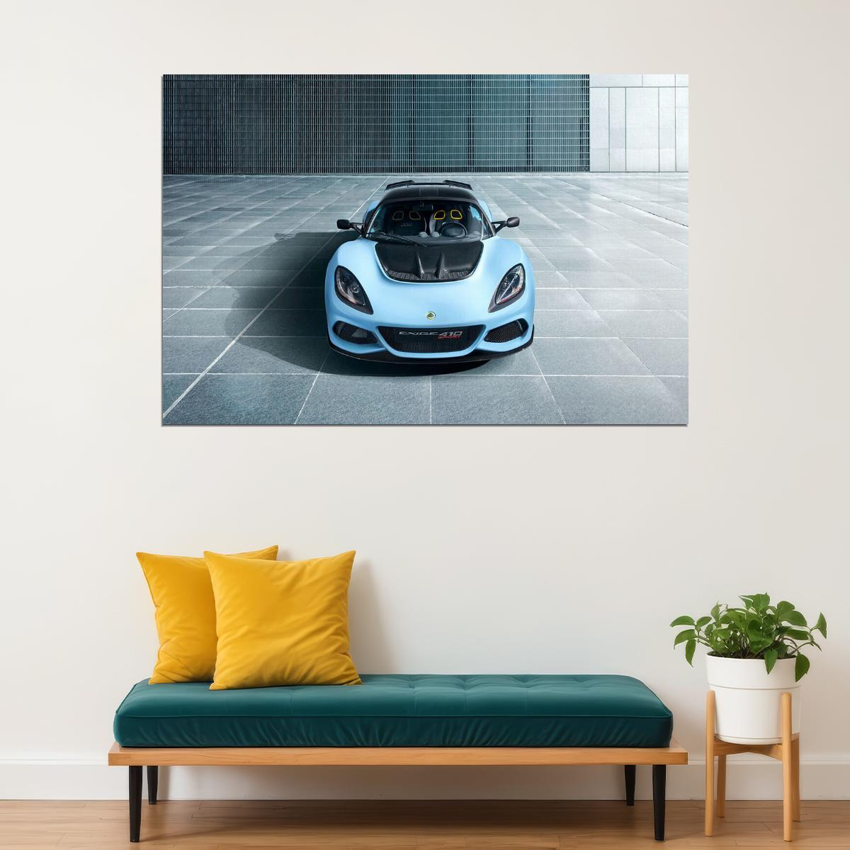 Lotus Exige Sport Racing Car Sports Car Auto Poster Wall Art Print Home Wall Decor - xonomax