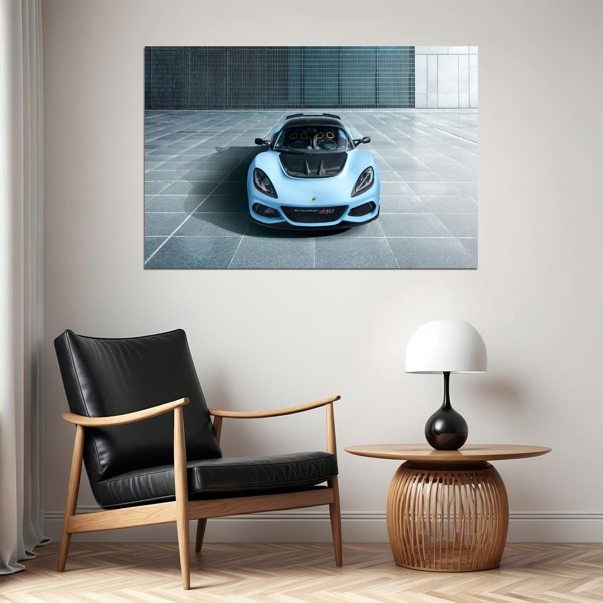 Lotus Exige Sport Racing Car Sports Car Auto Poster Wall Art Print Home Wall Decor - xonomax