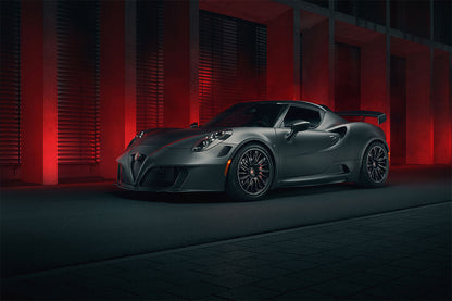 Alfa Romeo 4c Nemesis By Pogea Racing Car Desing Poster Wall Art Print Home Wall Decor - xonomax