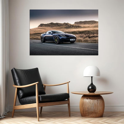 Aston Martin Db11 Amr Luxury Car Desing Poster Wall Art Print Home Wall Decor - xonomax