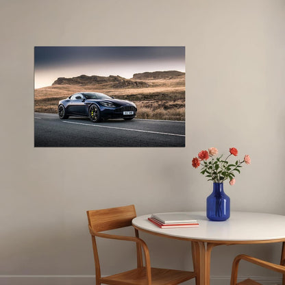 Aston Martin Db11 Amr Luxury Car Desing Poster Wall Art Print Home Wall Decor - xonomax