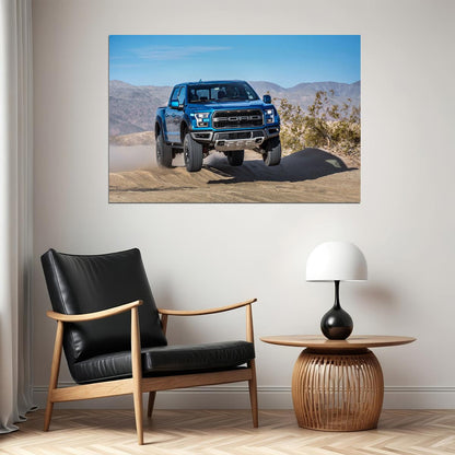 Ford F 150 Raptor Supercrew Off Road Suv Desing Poster Wall Art Print Home Wall Decor - xonomax