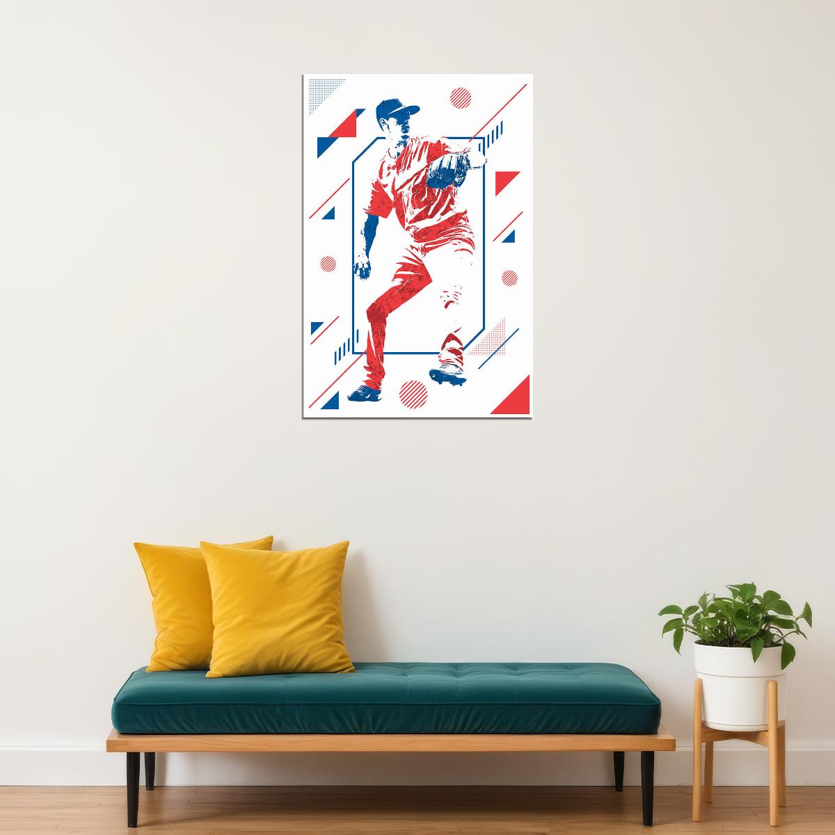 Walker Buehlera Los Angeles Baseball Player Poster Wall Art Print Home Wall Decor - xonomax