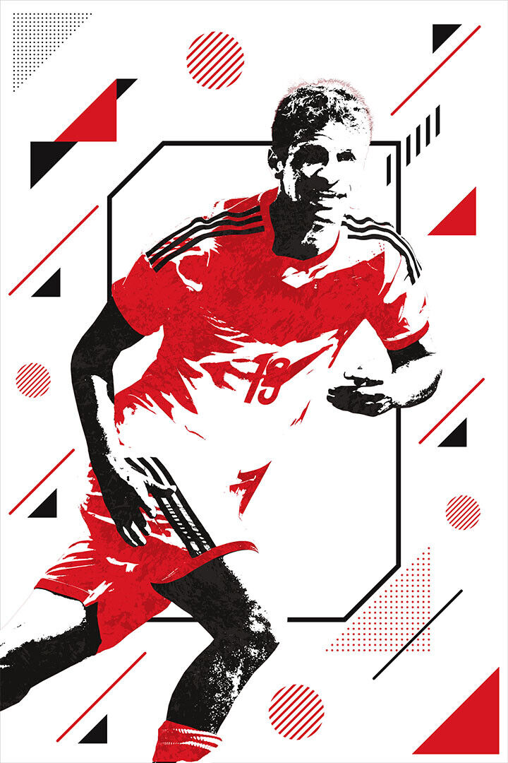 Thomas Muller German Football Soccer Athlete Poster Wall Art Print Home Wall Decor - xonomax